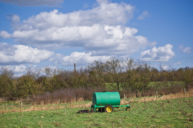 Farm equipment at Church Meadow nature reserve