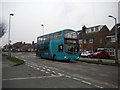 Bus on Ash Tree Road, Oadby