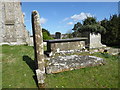 Tombs in the churchyard of St Michael and All Angels, Throwley