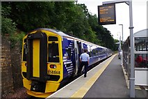 NT4936 : ScotRail 158868 at Galashiels Station by P L Chadwick