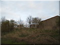 Farm buildings by Head Hill Road