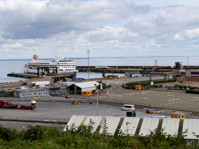 View Over Rosslare Europort