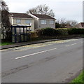 West Road bus stop and shelter, Nottage, Porthcawl