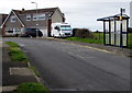 Long Acre Drive bus stop and shelter, Nottage, Porthcawl