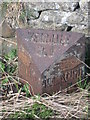 Old Milepost by the A689, west of Stanhope