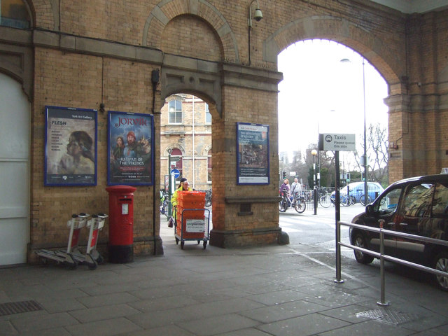 Exit from York Railway Station