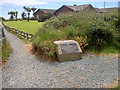 T1312 : Aer Lingus Crash Memorial on Path to Shore at Rosslare Harbour by David Dixon