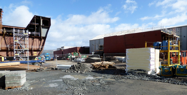 Ferguson Marine shipyard reconstruction