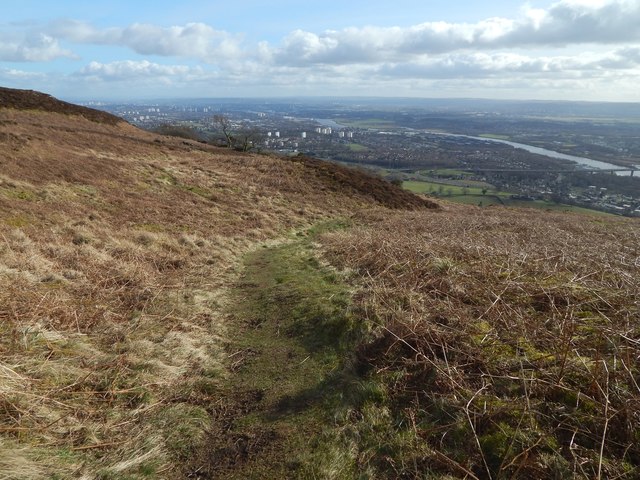 Path in the Kilpatrick Hills