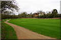 A tee on the Abbey Golf Course