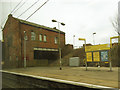 Stretford station buildings