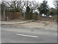 Entrance into part of former Connaught Barracks