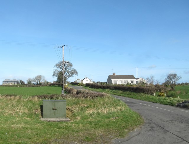 The southern end of Glenhone Road