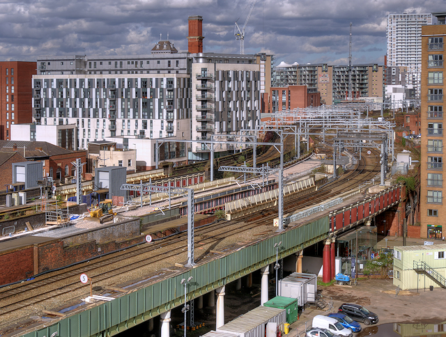 Salford Central Railway Station © David Dixon :: Geograph Britain and ...