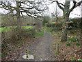 Footpath near Bateman