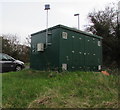 Wales & West Utilities gas installation on a Frome corner