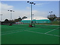 TQ2906 : Airhall - Pavilion & Avenue Tennis Club by Paul Gillett