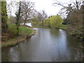 Hever Lake from Hever Bridge