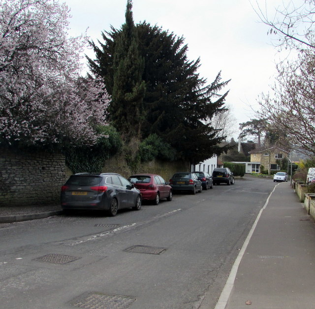 West along Spring Road, Frome