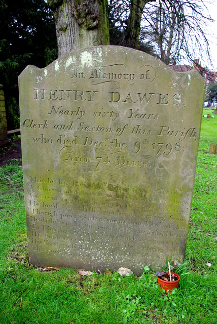 Grave of Henry Dawes