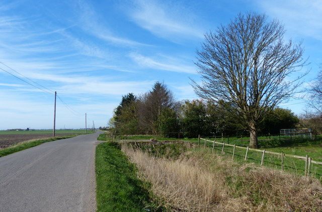 Outwell Road At Fences Farm © Mat Fascione :: Geograph Britain And Ireland