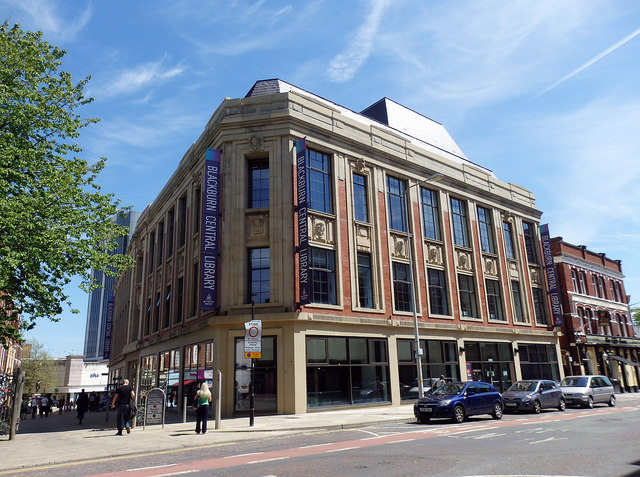 Blackburn Library, Northgate, Blackburn © Brian Houghton Cc-by-sa/2.0 ...