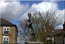 SP5074 : William Webb Ellis statue by Robert Eva