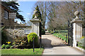 Gateway to Fulbeck Manor, top of The Old Lane, Fulbeck