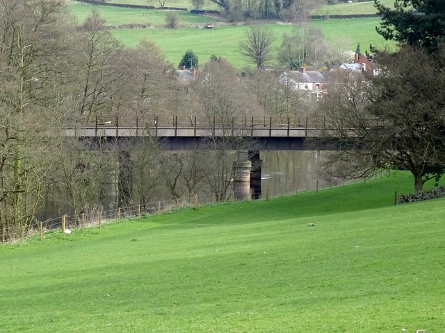 Swainsley River Derwent Viaduct