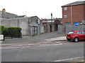 Back lane linking Donard Street and Main Street, Newcastle