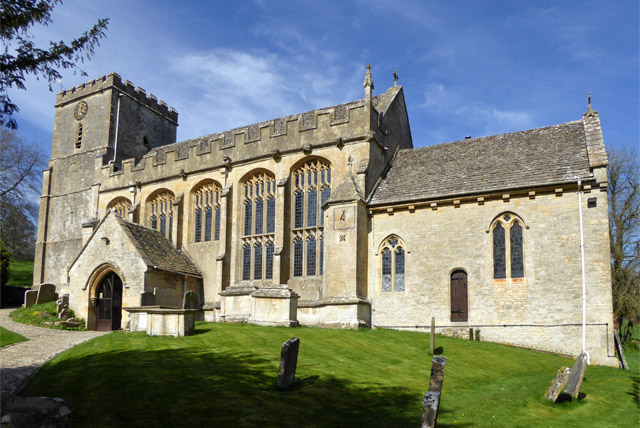 Chedworth church © Robin Webster cc-by-sa/2.0 :: Geograph Britain and ...