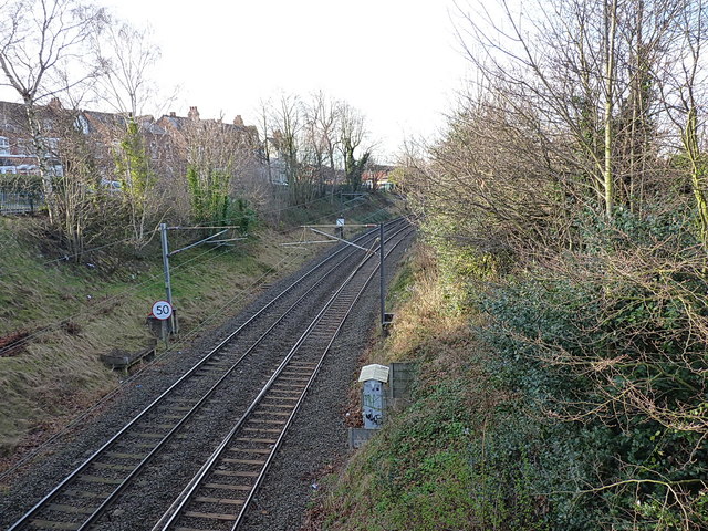 LNWR line at Gravelly Hill
