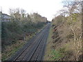 LNWR line looking towards Lichfield