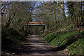 Garden Wood Road bridge over Worth Way