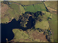 Barcraigs reservoir from the air