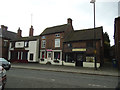 Shops at the bottom of the High Street, Sandbach