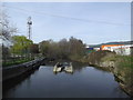 Weir on the river Clwyd at Ruthin