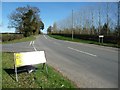 SK2306 : 74 metre spot height on the B5493 [Ashby Road] by Christine Johnstone