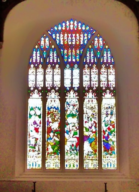 St Mary, Witney, West Window