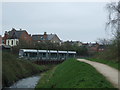 Tramway beside the River Leen