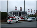 Car dealership on Haydn Road