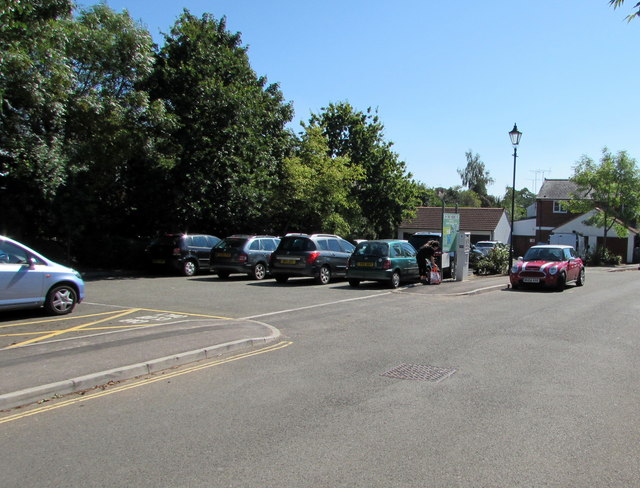 Tappers Close pay & display car park, Topsham