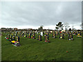 Sandbach Cemetery: standard headstones