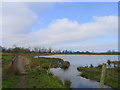 SJ9330 : Lake on the Trent floodplain by Tim Heaton