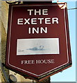 The Exeter Inn name sign, Topsham