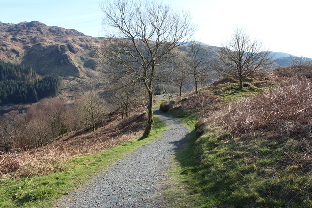 Path to Bruce's Stone