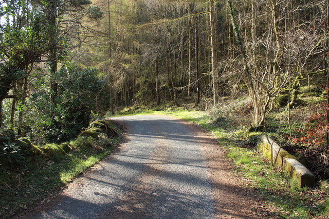 Road to Glentrool Visitor Centre