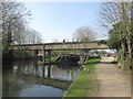 Footbridge and Lock 66 at Apsley