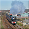NY0235 : "Scots Guardsman" leaving Maryport - March 2017 by The Carlisle Kid
