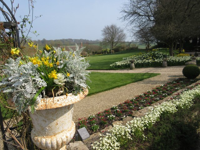 The garden at Summer Lodge